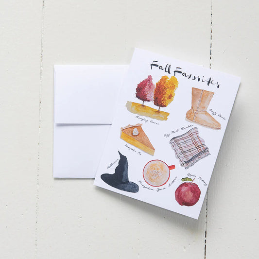 Fall Favorites Card