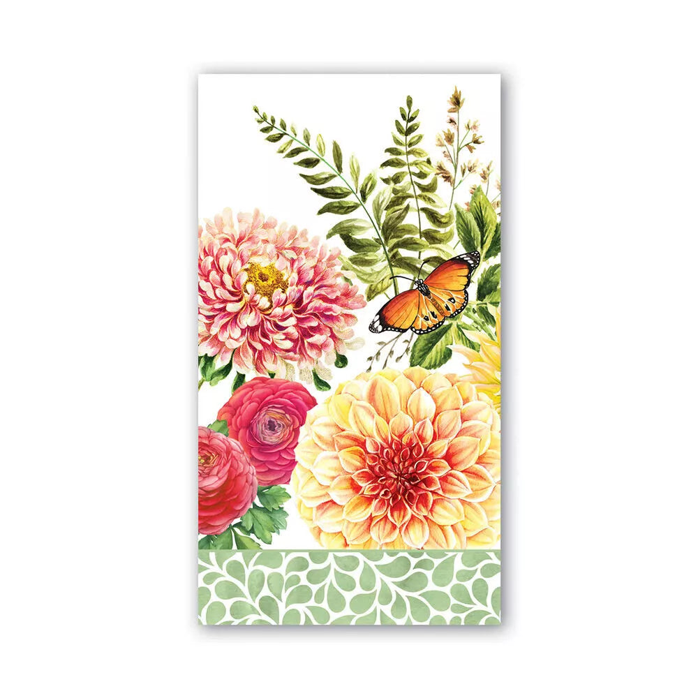 Dahlias Hostess Napkin