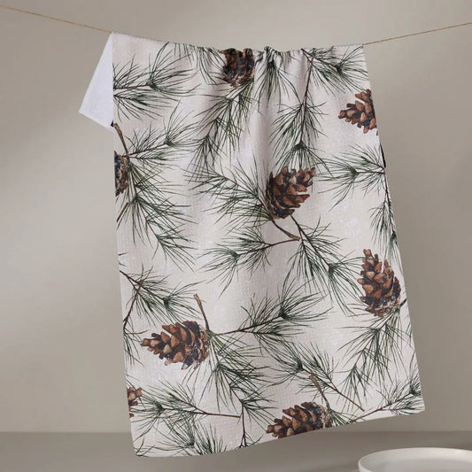 Evergreen Frost Kitchen Towel