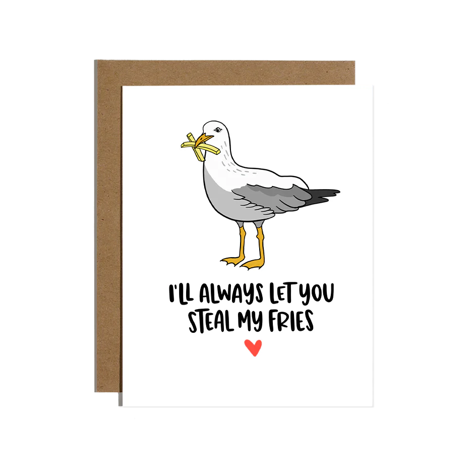 Seagull Steal Fries
