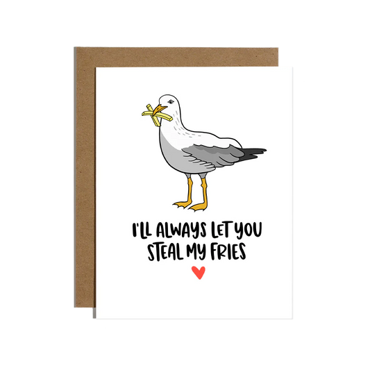 Seagull Steal Fries