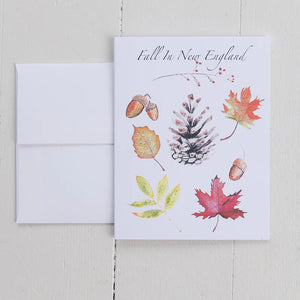 Fall in New England Card
