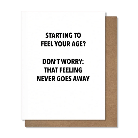 Feeling Your Age