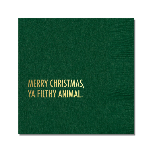 Filthy Animal Cocktail Napkin