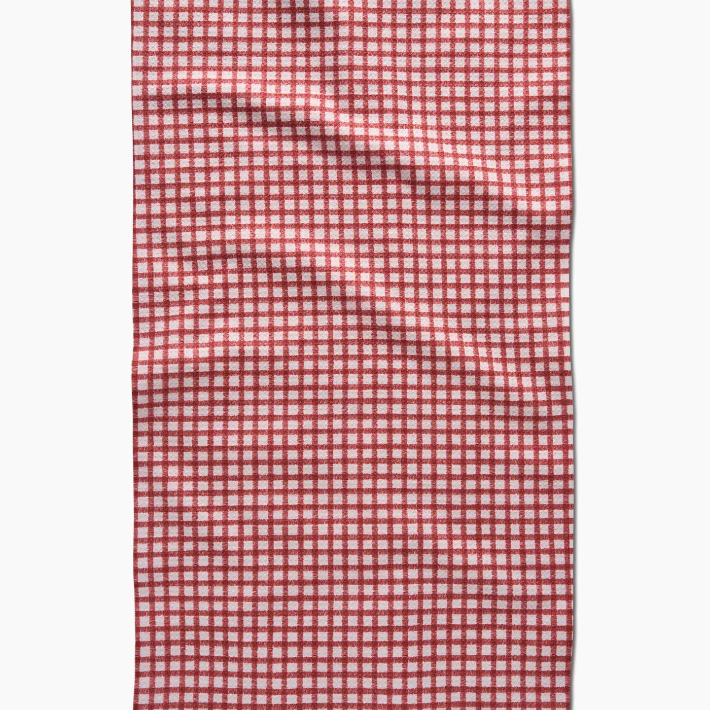 Fireside Plaid Red Kitchen Towel