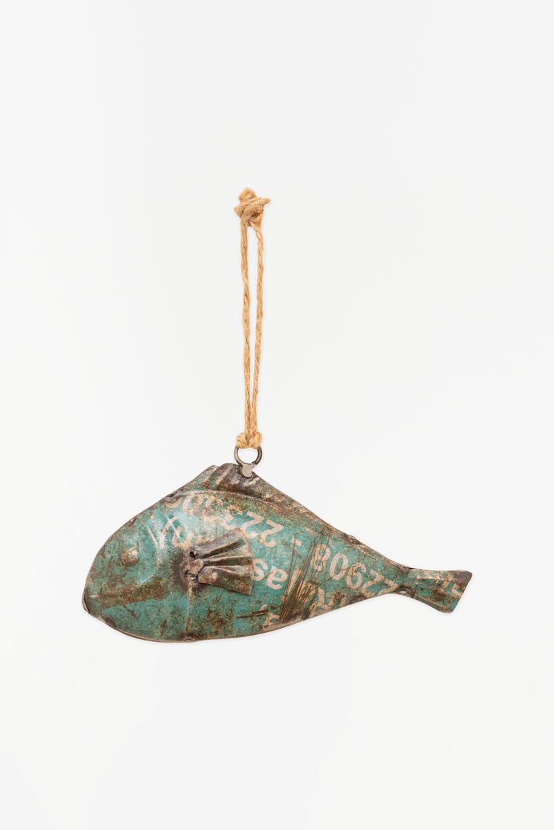 Fish Ornament _ Navy