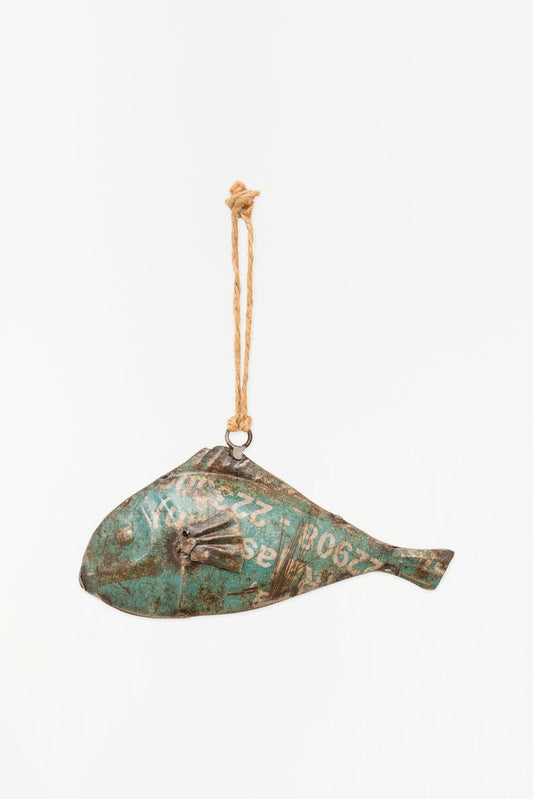 Fish Ornament _ Navy