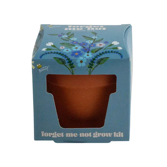 Forget Me Not _ Mini Grow Clay Pot