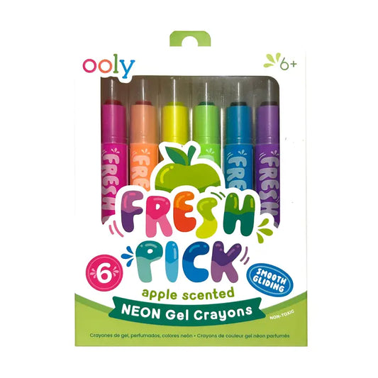 Fresh Pick Apple Scented Gel Crayons