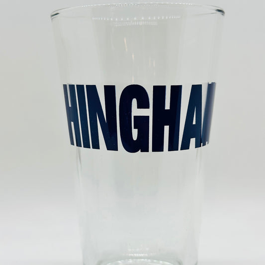 HINGHAM Pint Glass _ Navy