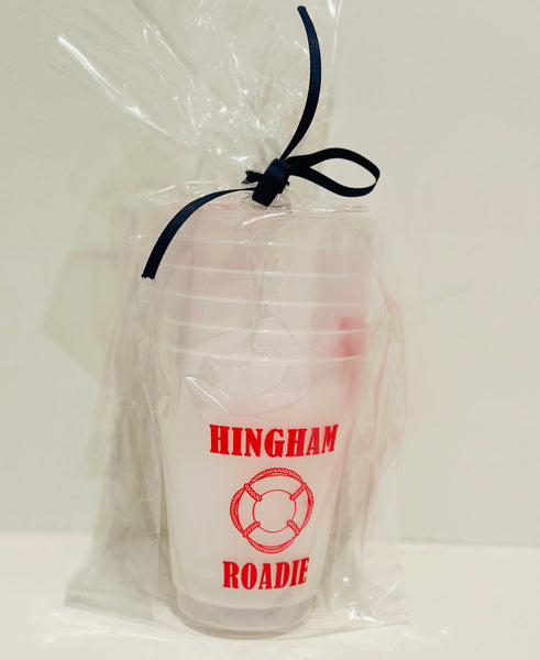 Hingham Red Roadie Shatterproof Cups