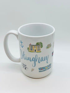 Hingham Print Mug 15oz
