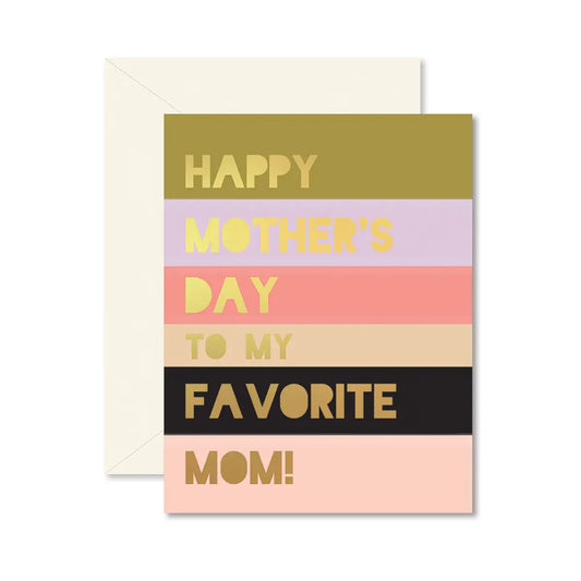 Colorblock Favorite Mom