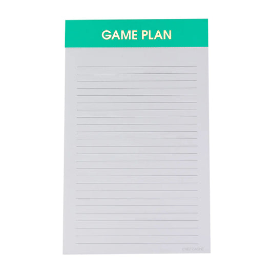 Game Plan Notepad