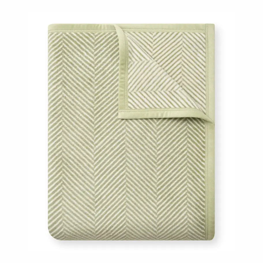 Harborview Herringbone Garden Green _ Original