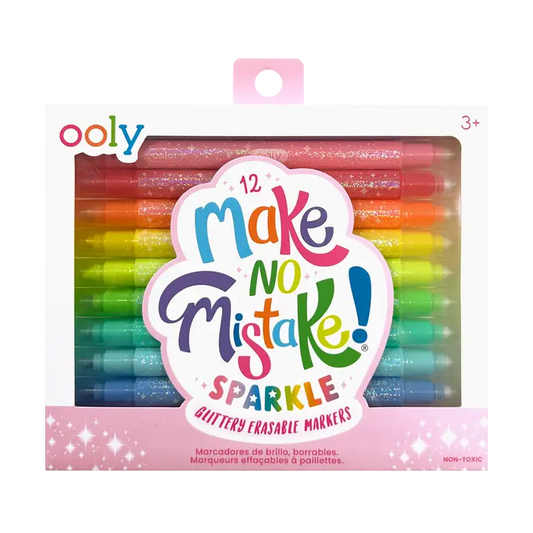 Make No Mistake Glittery Erasable Marker