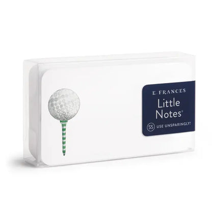 Golf Tee Little Notes