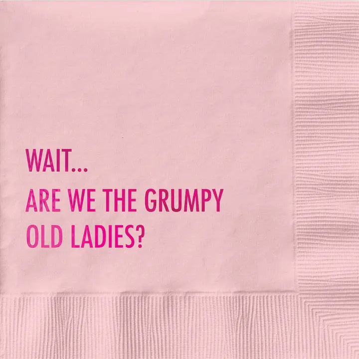 Grumpy Old Ladies Napkin