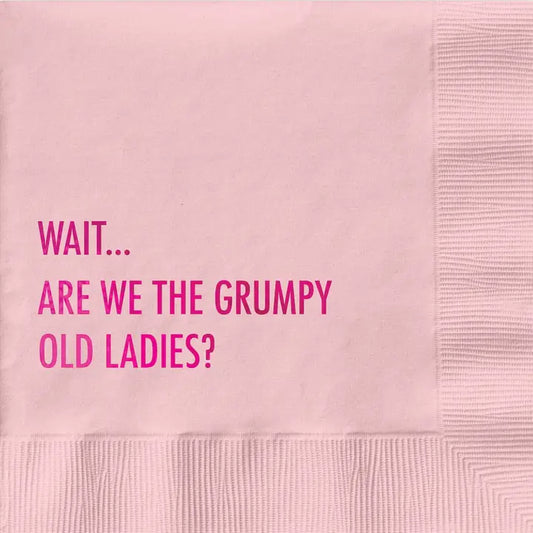 Grumpy Old Ladies Napkin