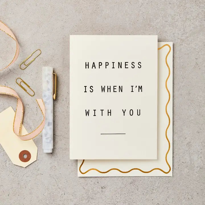 Happiness Greeting Card