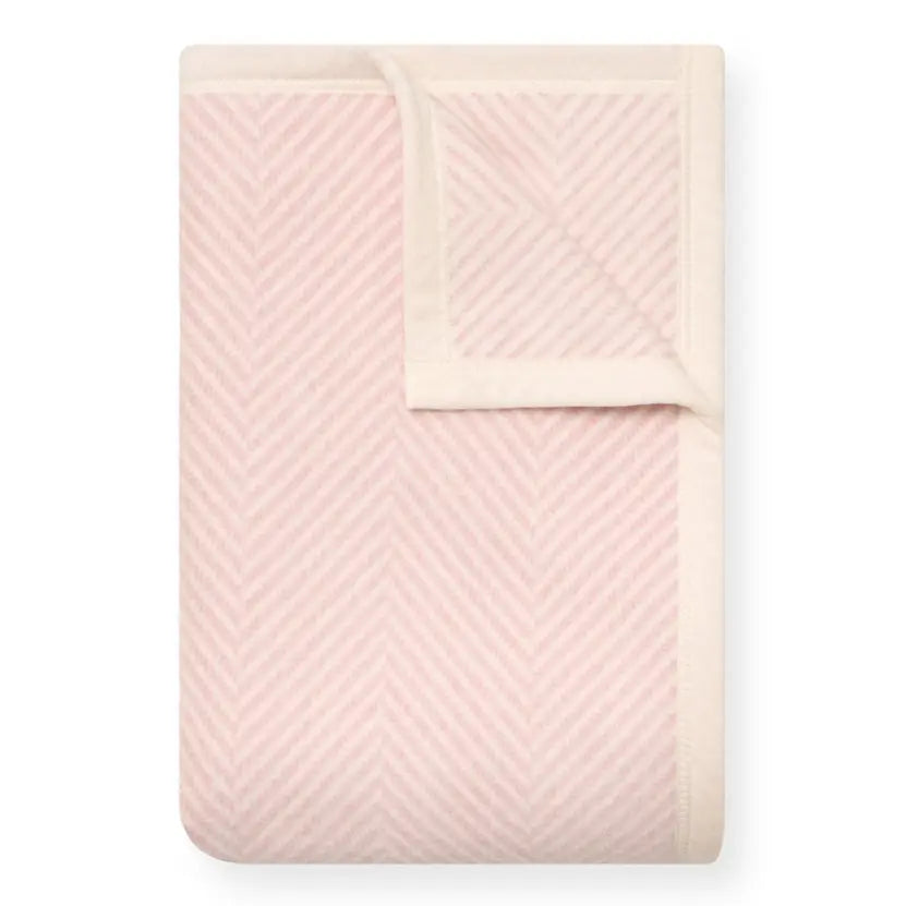 Harborview Herringbone Pink _ Midi
