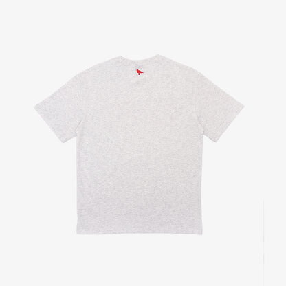 HINGHAM T-Shirt _ Adult (Gray w/ Red Letter)