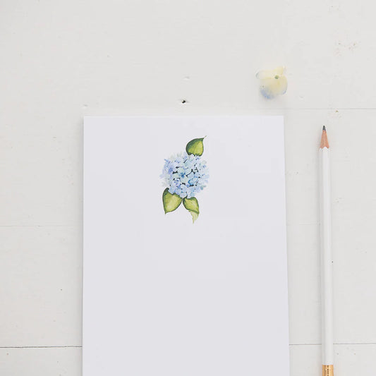 Hydrangea Watercolor Notepad