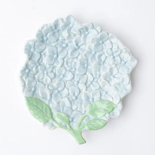 Serving Platter shaped like a Hydrengea flower