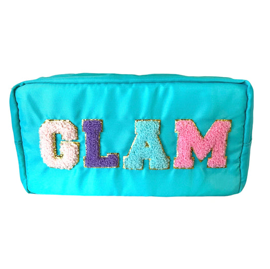 Varsity Collection:  GLAM Cosmetic Bag