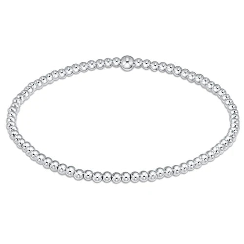 Classic Sterling 2.5 mm Bead Bracelet