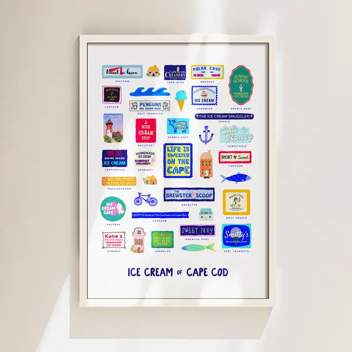 Ice Cream of Cape Cod Print