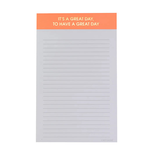 It's A Great Day Notepad