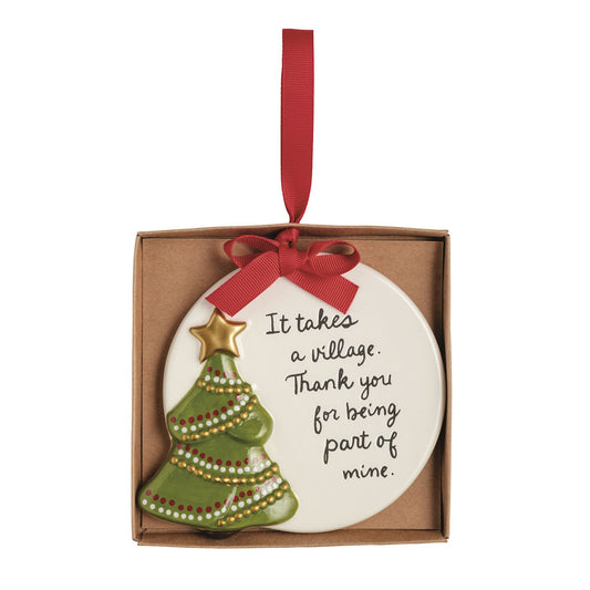 It Takes a Village Ornament