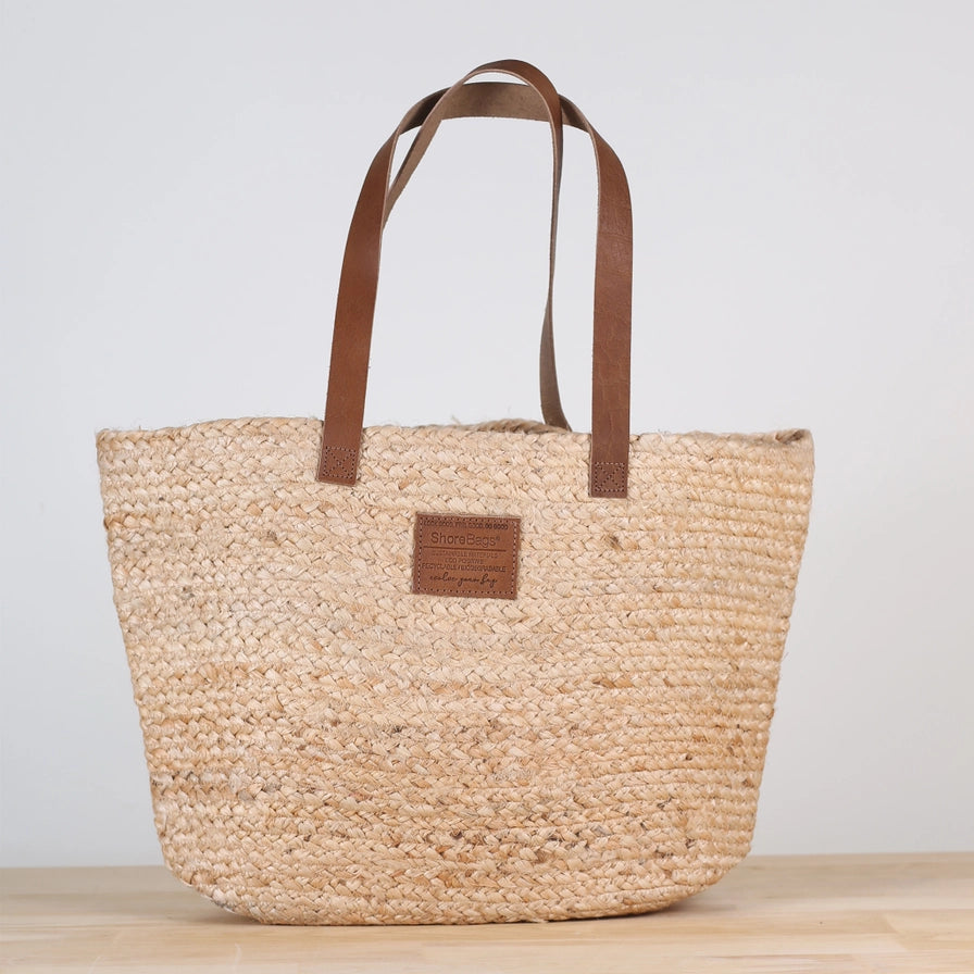 Jute Seagrass Island Beach Tote