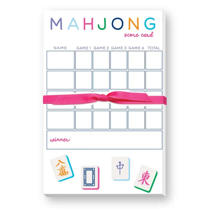 Mahjong Scorecard