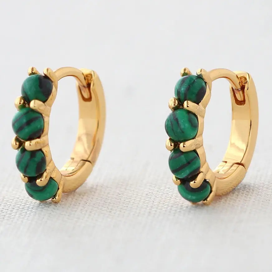 Malachite Huggie