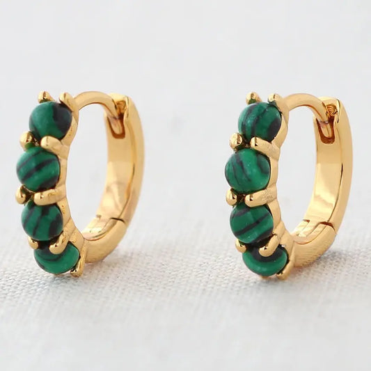 Malachite Huggie