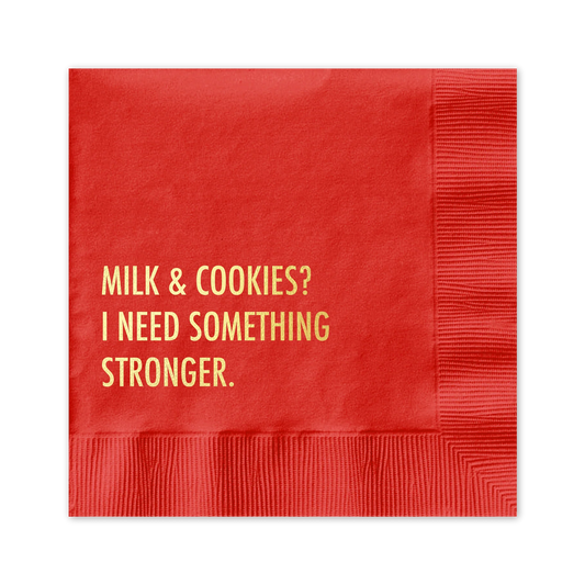 Milk and Cookies Cocktail Napkin