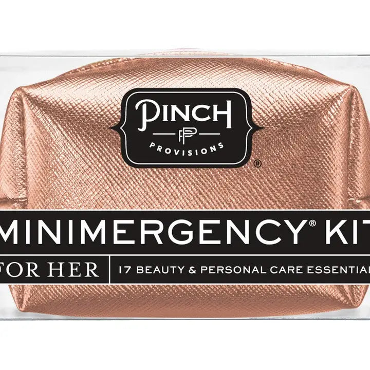 Metallic Minimergency Kit _ Rose Gold