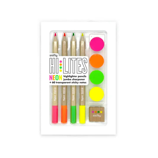 Neon Pencil Highlight Set