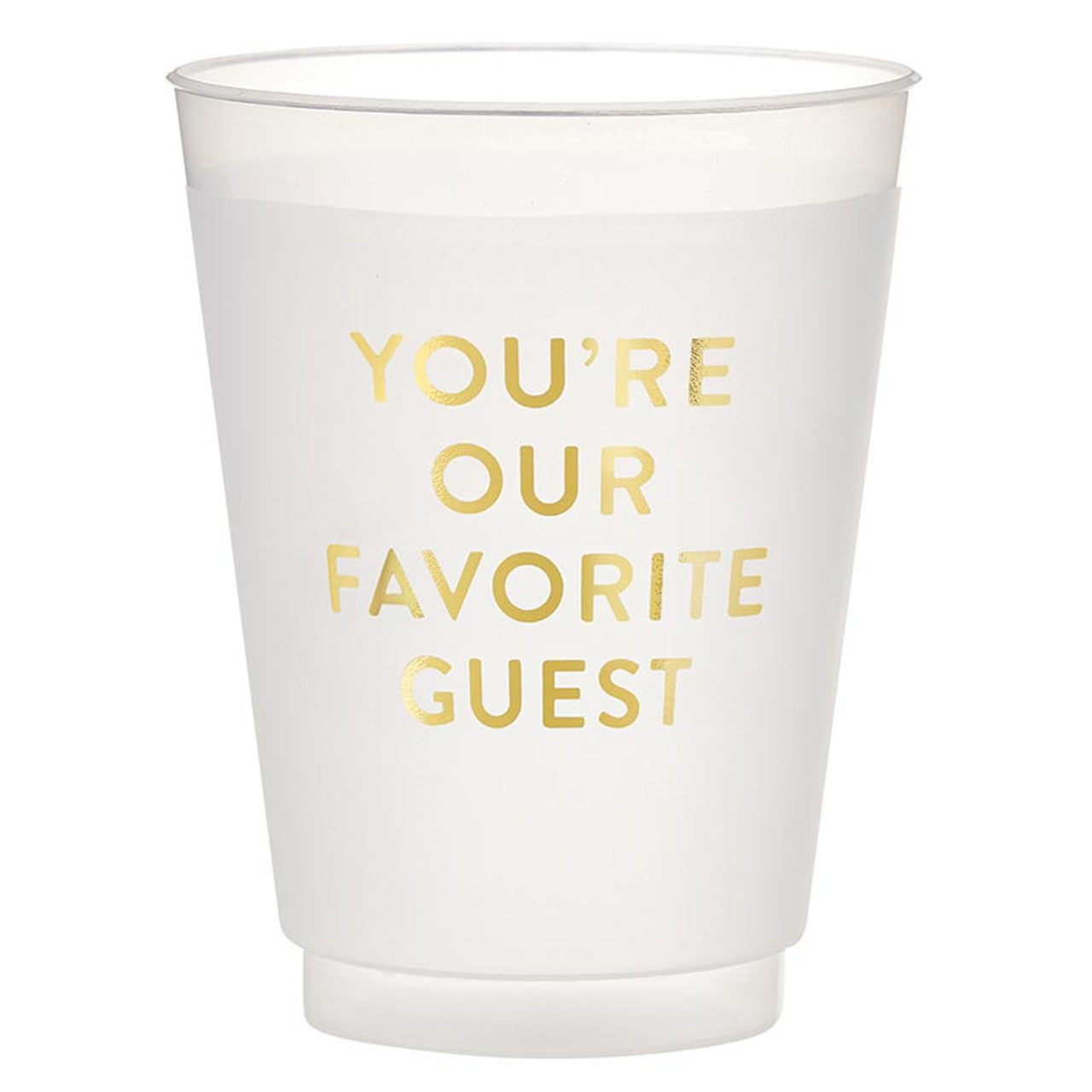 Favorite Guest Frost Cups