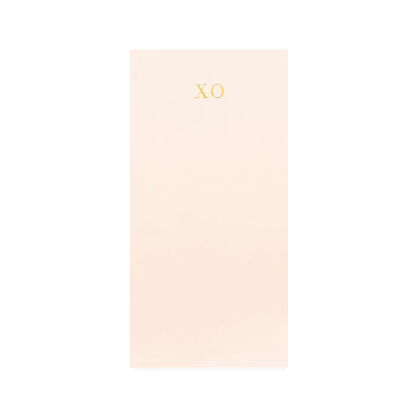 Pink XO Everyday Notepad