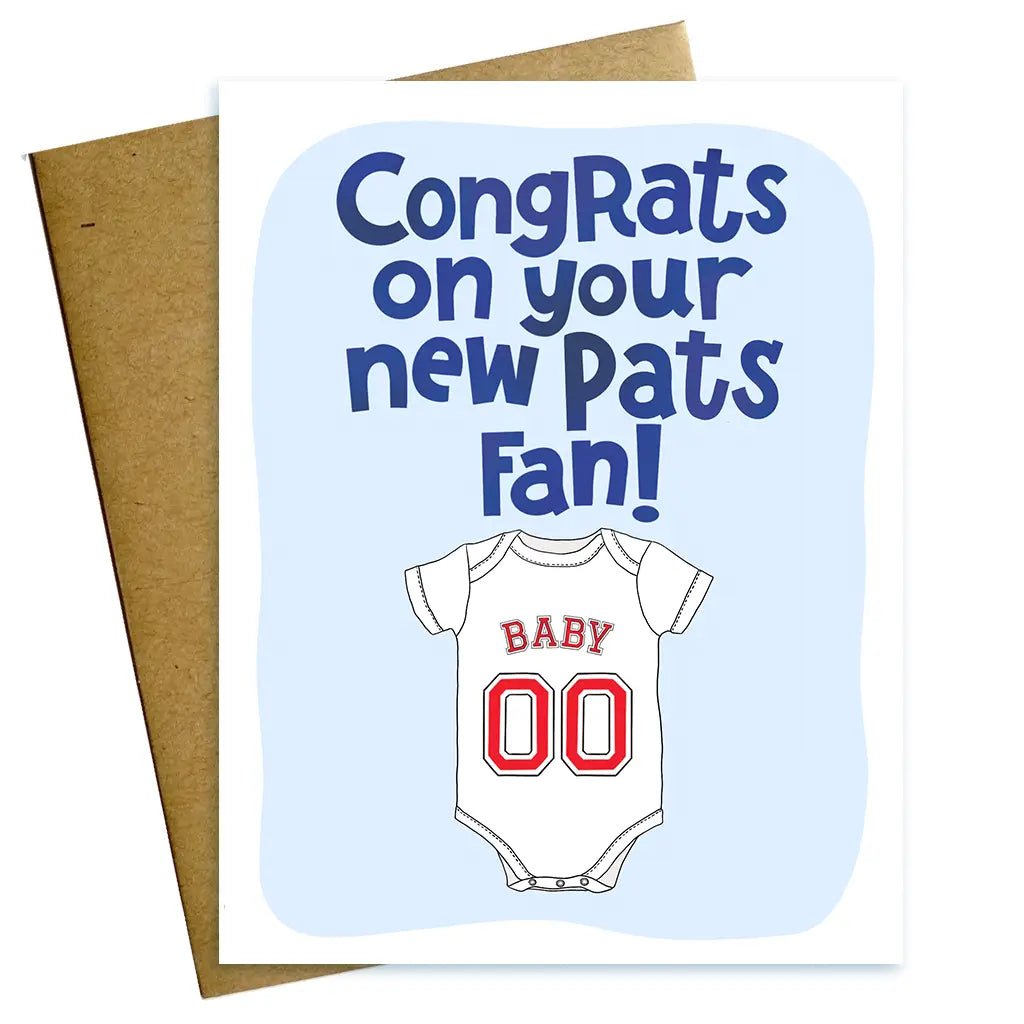 Congrats on Your New Pats Fan