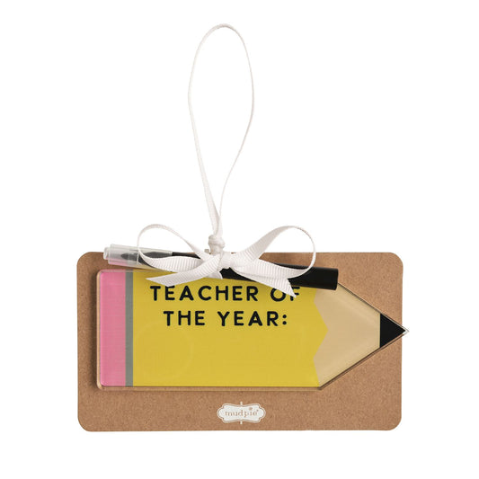 Teacher Pencil Ornament