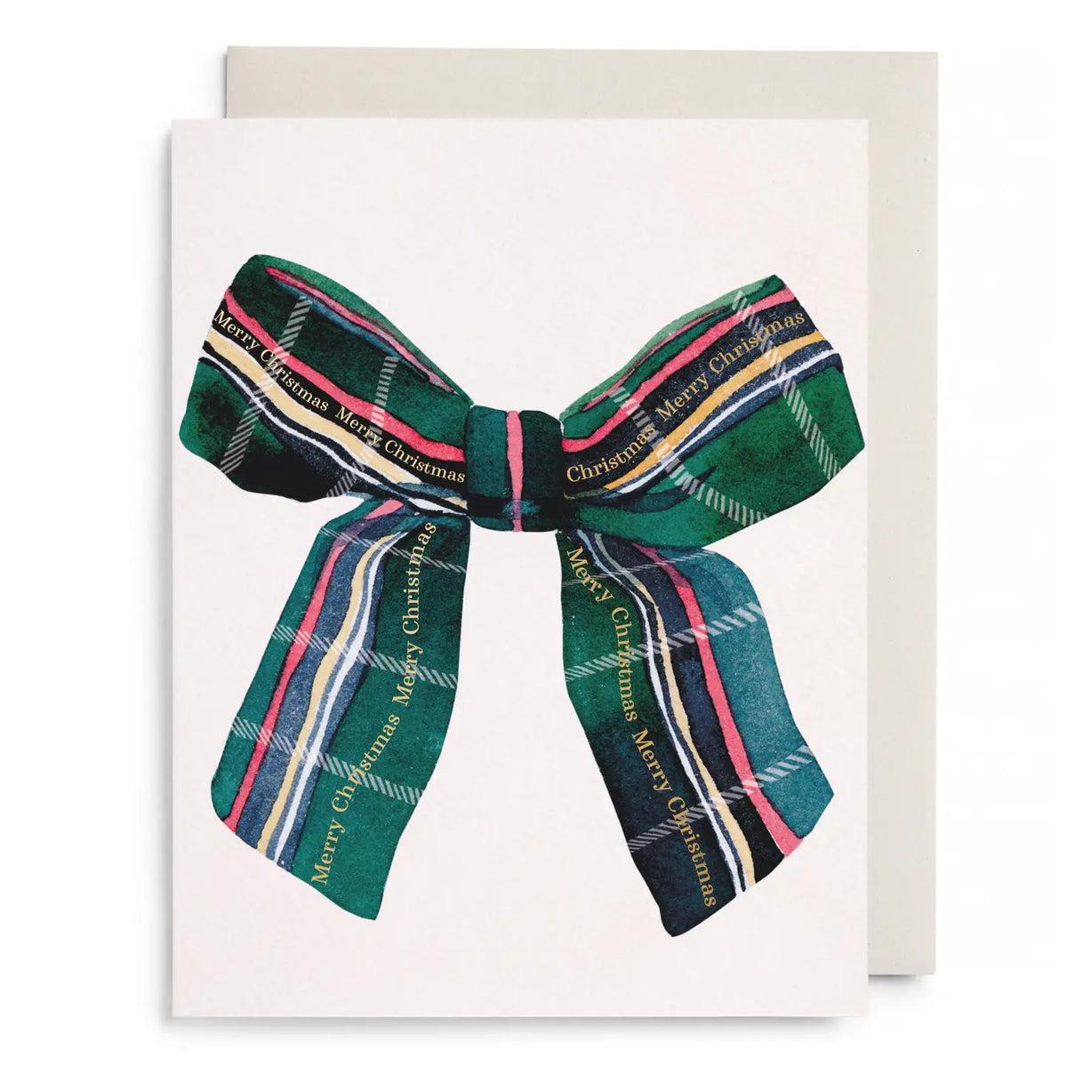 Christmas Plaid Bow (Box of 6)