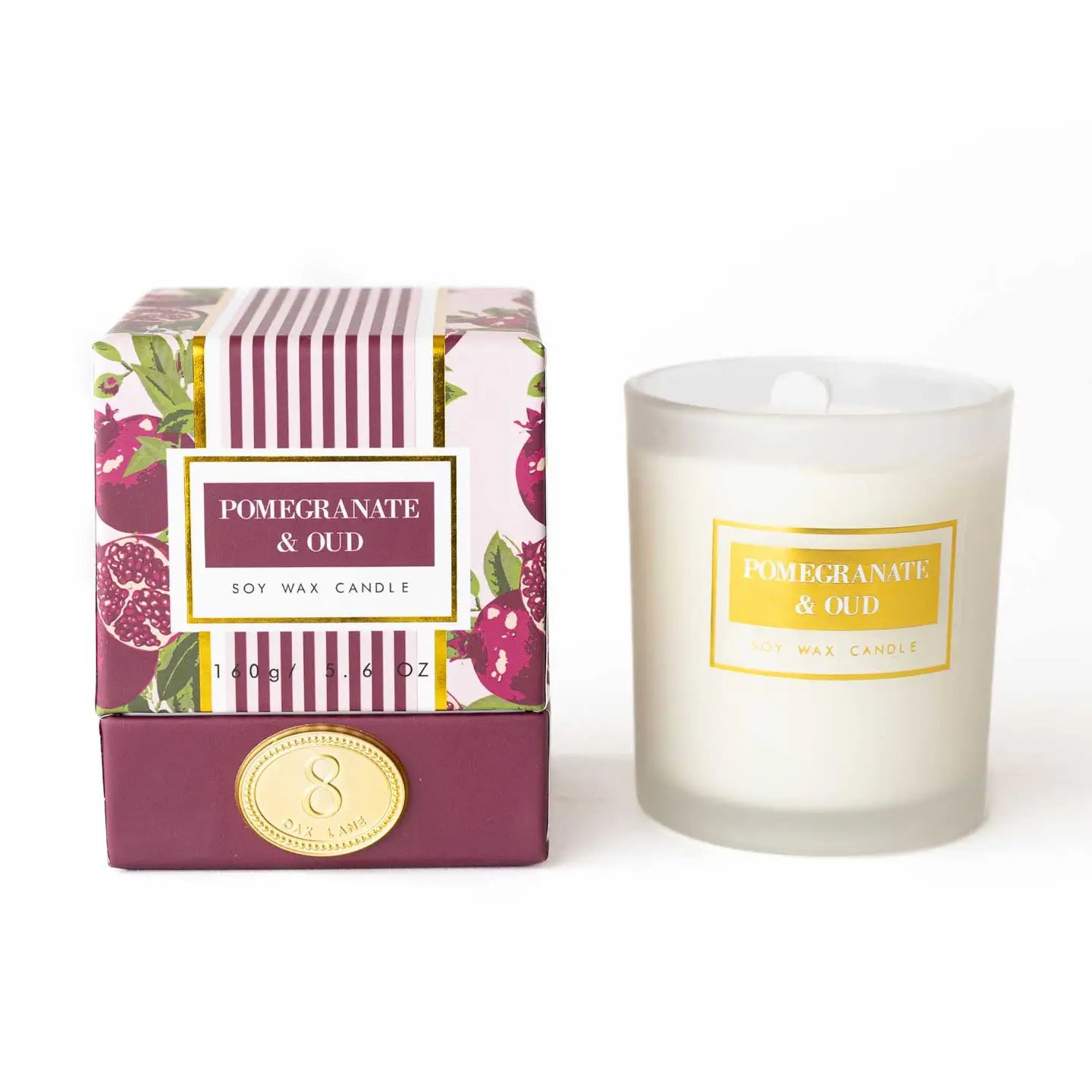 Pomegranate & Oud Candle