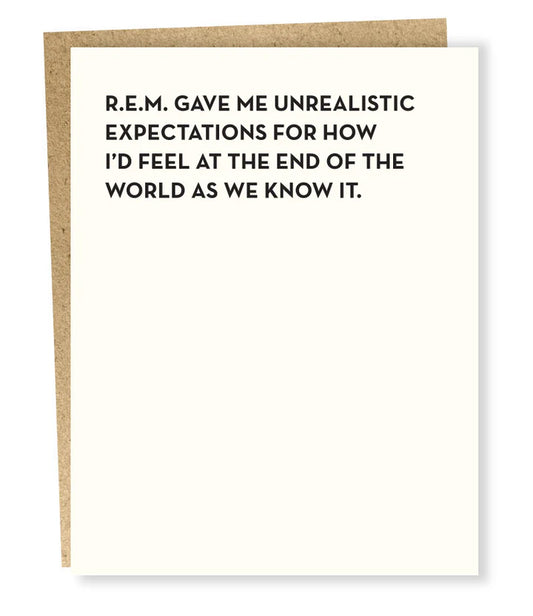 R.E.M Card