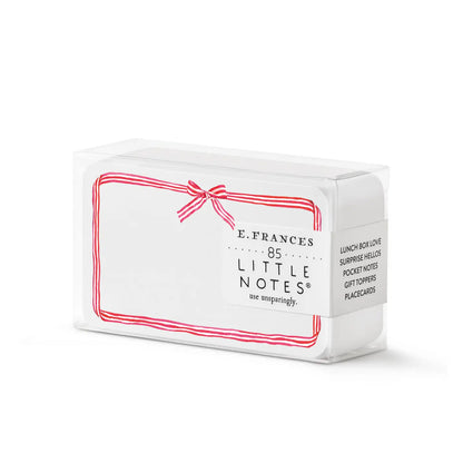 Red Ribbon Candy Little Notes