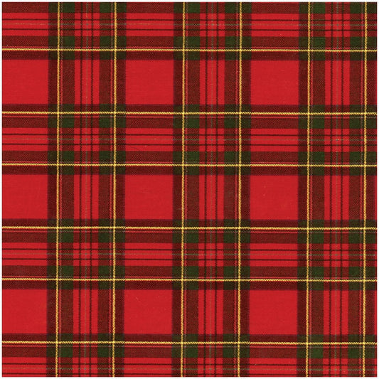 Royal Plaid Gift Bag_ Jumbo