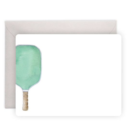 Pickleball Flat Note Cards